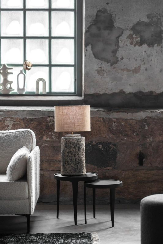 Justina rustikk lampe 