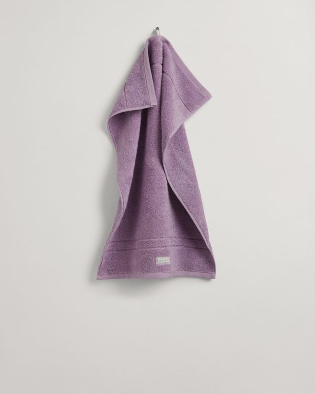 Gant premium håndklær økologisk bomull soothing lilac