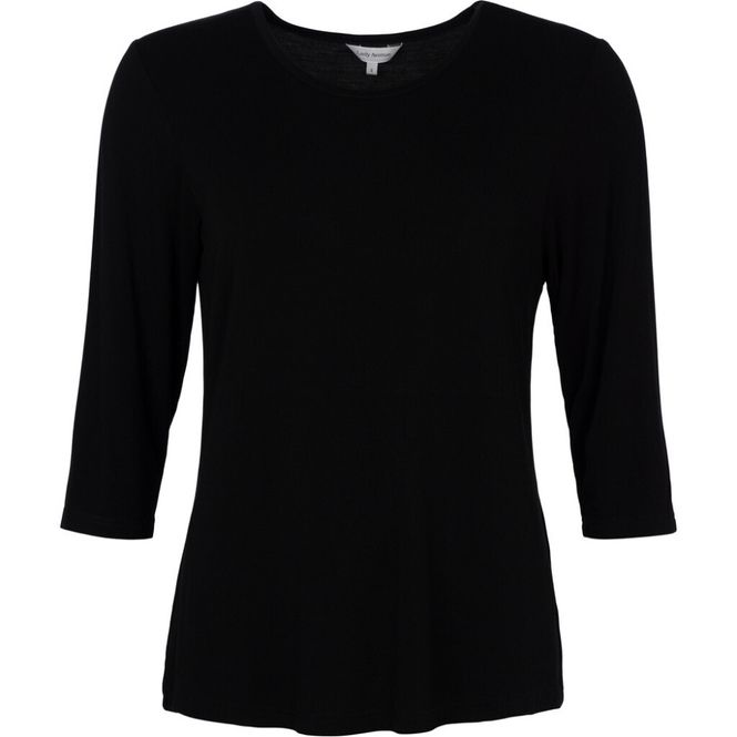 Hovedbilde Bambus t-shirt med 3/4 lang arm sort